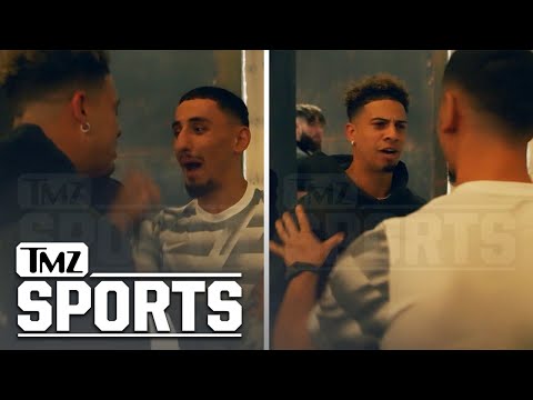 Austin McBroom And AnEsonGib Nearly Come To Blows At TMZ Office | TMZ Sports