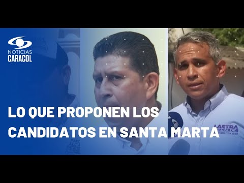 Debate con candidatos a la Alcaldía de Santa Marta en Noticias Caracol (Parte 2)