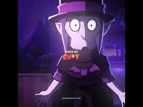 "Piece of 💩" - Mortis 😈 | Goth - Sidewalks and Skeletons | Brawl Stars Edit