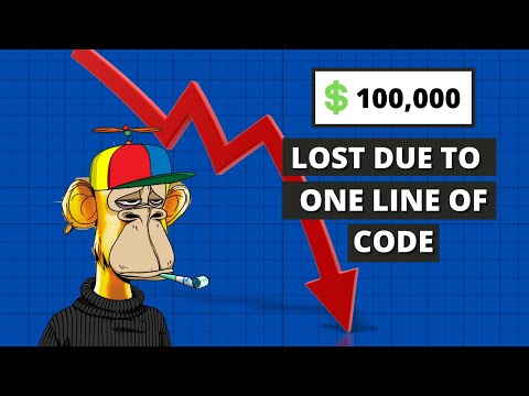 How these NFT Contracts lost Hundreds of Thousands due to one line of Code | Smart Contract Code