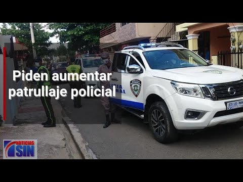 Santiago: Piden aumentar patrullaje policial