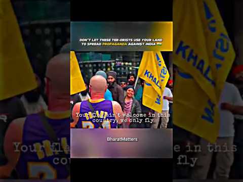 Don't feed khalistanis on your soil #shorts #india #khalistan #modi