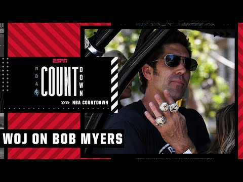 Woj details Bob Myers being in the FINAL months of his current contract | NBA Countdown video clip