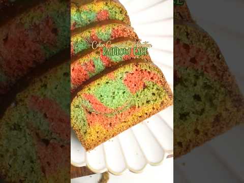 Rainbow cake #holispecial #holirecipe #recipe #trendingshorts #food #easyrecipe