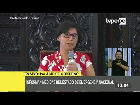Presidente Vizcarra informa acerca de las medidas del Estado de Emergencia Nacional