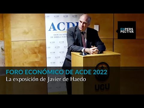 Foro Económico de ACDE: La exposición de Javier De Haedo