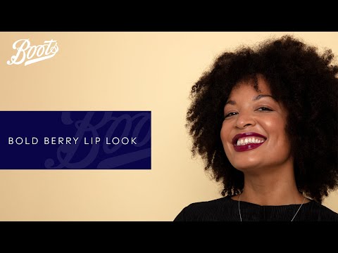 boots.com & Boots Voucher Code video: Make-up Tutorial | Bold Berry Lip | Boots UK