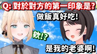 對小天使的第一印象就是在認老婆!? 可惡 明明都是全婆俠 為什麼這隻鴨子能過得這麼幸福啊QAQ【Hololive中文精華】【大空昴+風真伊呂
