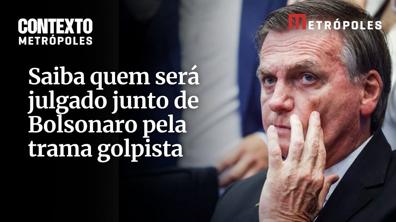 Saiba quem será julgado junto de Bolsonaro pela trama golpista