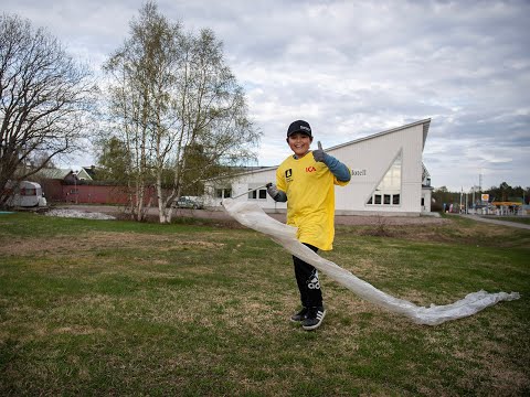 Idrottsungdomar städar sin ort - Städa Sverige i Arjeplog