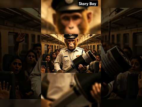 😂 Monkey Police Funny Moments | #ai | #aishorts | #ytshorts | #cartoon | #monkey | #funny