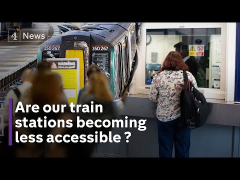 How closing train station ticket offices affects people with disabilities and pensioners
