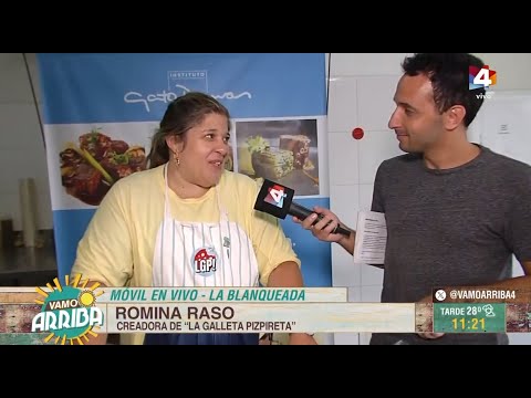 Vamo Arriba - Romina Raso, la creadora de la galleta Pizpireta
