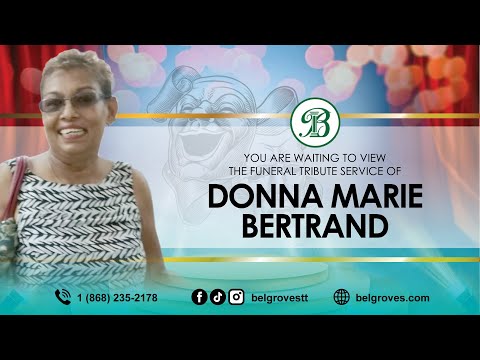Donna Marie Bertrand Tribute Service