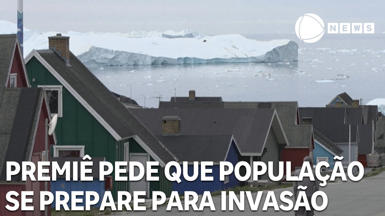 Premiê da Groenlândia pede que população se prepare para invasão dos EUA