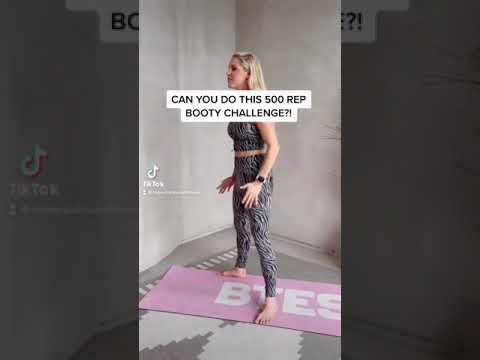 Try this 500 BOOTY BURN🔥 Challenge With Me! #shorts