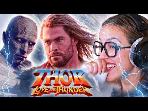 My FIRST Christian Bale Movie! First Time Watching THOR: LOVE AND THUNDER