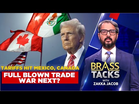 USA Tariffs: Donald Trump’s Tariffs Hit Mexico And Canada | Trump Tariff | #BrassTacks With Zakka