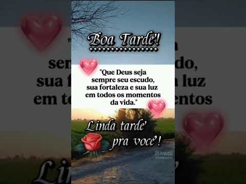 Mensagem de boa tarde Sabado #deusabençoeatodos 18/10/2025