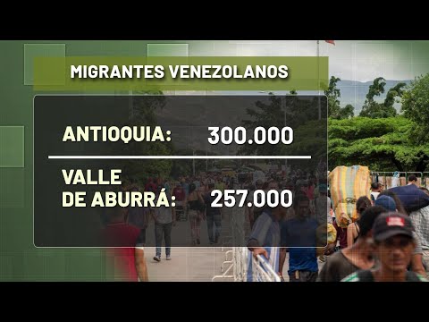 Crece cifra de venezolanos en Antioquia - Teleantioquia Noticias