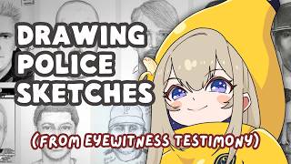 Drawing Police Sketches from Eyewitness Testimony