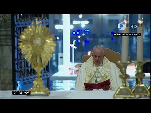 Histórica bendición Urbi et Orbi del papa Francisco por el COVID-19