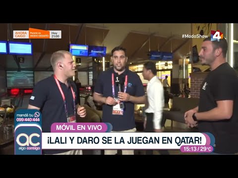 Algo Contigo - Daro y Lali desafiaron a un jugador de bowling en Qatar: ¡Mirá cómo les fue!