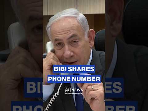 Netanyahu shares personal phone number, invites ‘Israelis’ to call him