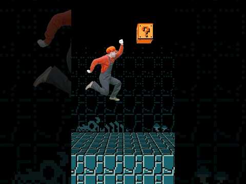 Mario Tried to Hit the Block… But It KEPT DODGING! 😭🧱💨 #mario #GamingFails #Shorts