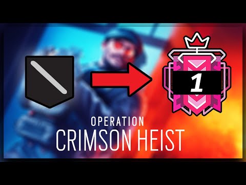 How I Got CHAMPION In Operation Crimson Heist - Rainbow Six Siege Gameplay