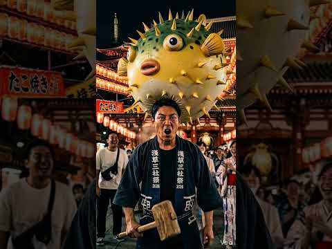 Bro just wanted to win a prize in Tokyo... 🐡🚀😂 #funnyvideos #ironic #shorts