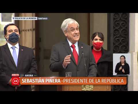 Presidente Piñera presenta nueva tecnología para el combate de la delincuencia