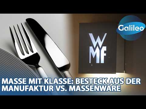 3.5Mio Besteckteile pro Jahr! Welche Unterschiede gibt es zwischen Manufaktur & Massenware?