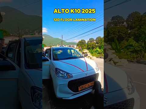 Alto K10 New 😳  2025 floor meeting Lamination 🤩 #altok10 #shorts