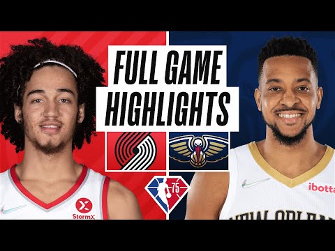 TRAIL BLAZERS at PELICANS | FULL GAME HIGHLIGHTS | April 7, 2022 video clip