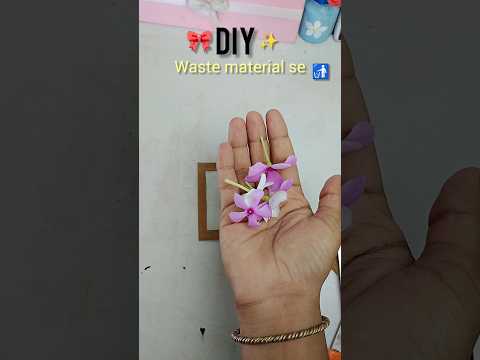 DIY by 👉 waste material se 🚮#crafter yashika #youtube #shorts