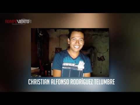 Confirman restos del estudiante Christian Rodríguez, uno de los 43 normalistas