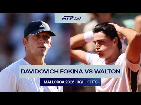 Alejandro Davidovich Fokina vs Adam Walton Highlights | Mallorca 2026 Round 2