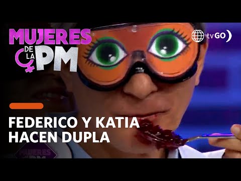 Mujeres de la PM: Katia Condos da de comer a Federico Salazar (HOY)