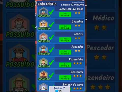 TOP 5 MELHORES CLASSES do 99 NOITES NA FLORESTA 🥇#99noitesnafloresta #roblox #teodoro