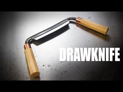Forging a Drawknife - Blacksmithing