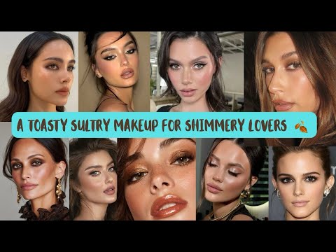 A TOAST SULTRY MAKEUP FOR SHIMMERY LOVERS - Easy Makeup Tutorial