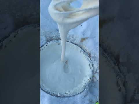 Мороженое в снегу из двух ингредиентов своими руками