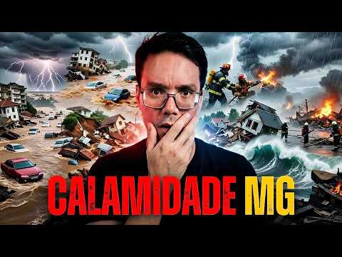URGENTE: ESTADO DE CALAMIDADE EM MG | PESSOAS ESTÃO DESAPARECIDAS