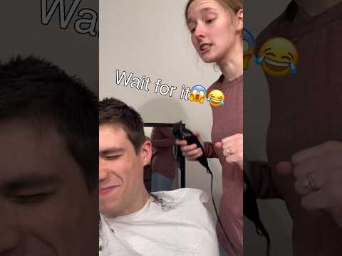 My wife cut my hair 🫣😂 #shorts