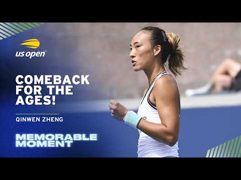 Qinwen Zheng's HISTORIC Comeback vs. Madison Keys! | 2026 US Open