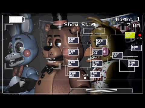 Lets Play Five Night at Freddy's 2 Night 1 #Deutsch/German