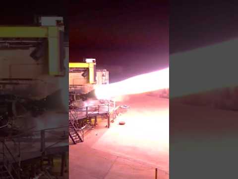 SpaceX teste un #raptor incliné à McGregor - #spacex #starship
