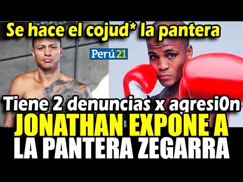 ¡Lo exponen! Jonathan Maicelo revela que La Pantera Zegarra tiene dos denunci4s x agresi0n