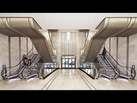 Make adds bronze escalators to flagship Harrods store